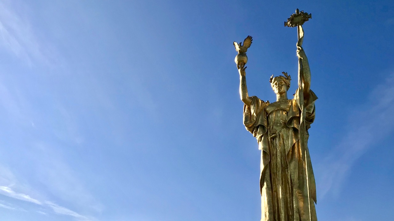 1893 Chicago's Columbian Exposition Statue of the Republic